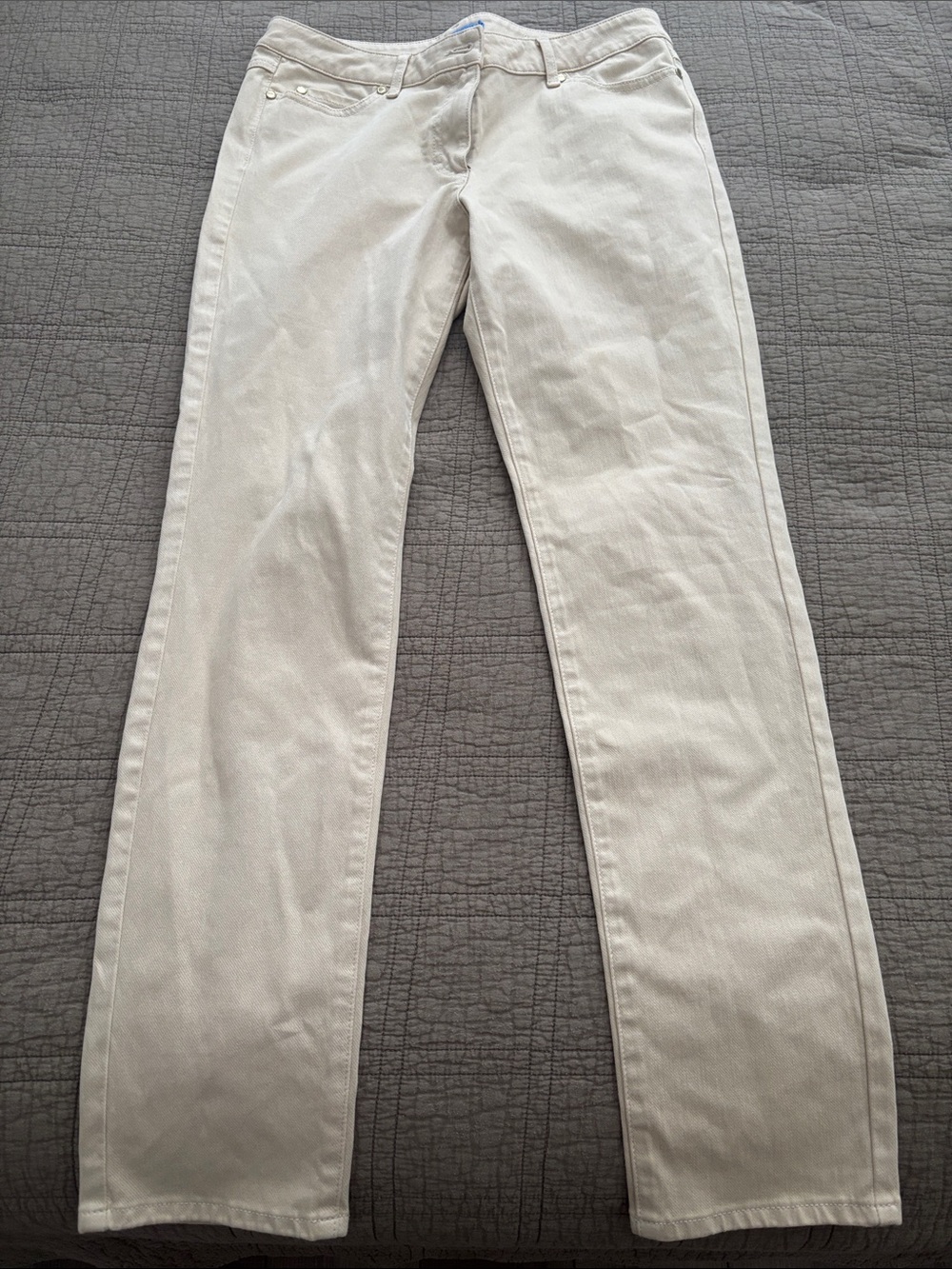 J. McLaughlin Beige Casual Pants with Blue Brand Tag